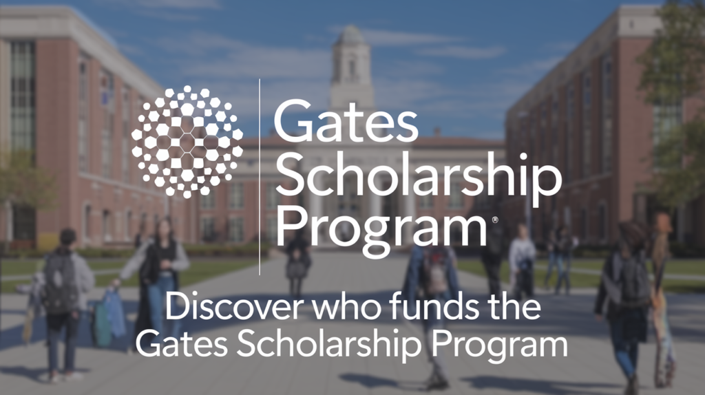 Discover Who Helps Pay the Gates Scholarship