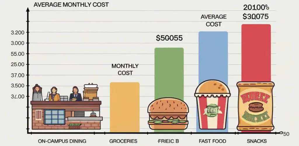 How Much Should a Student Budget for Food in the USA