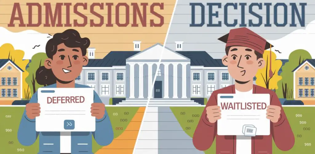 What does deferred mean in college admissions