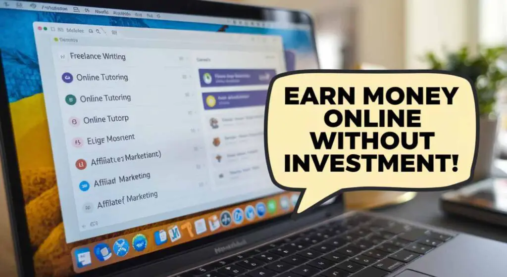 earn money online for students without investment app